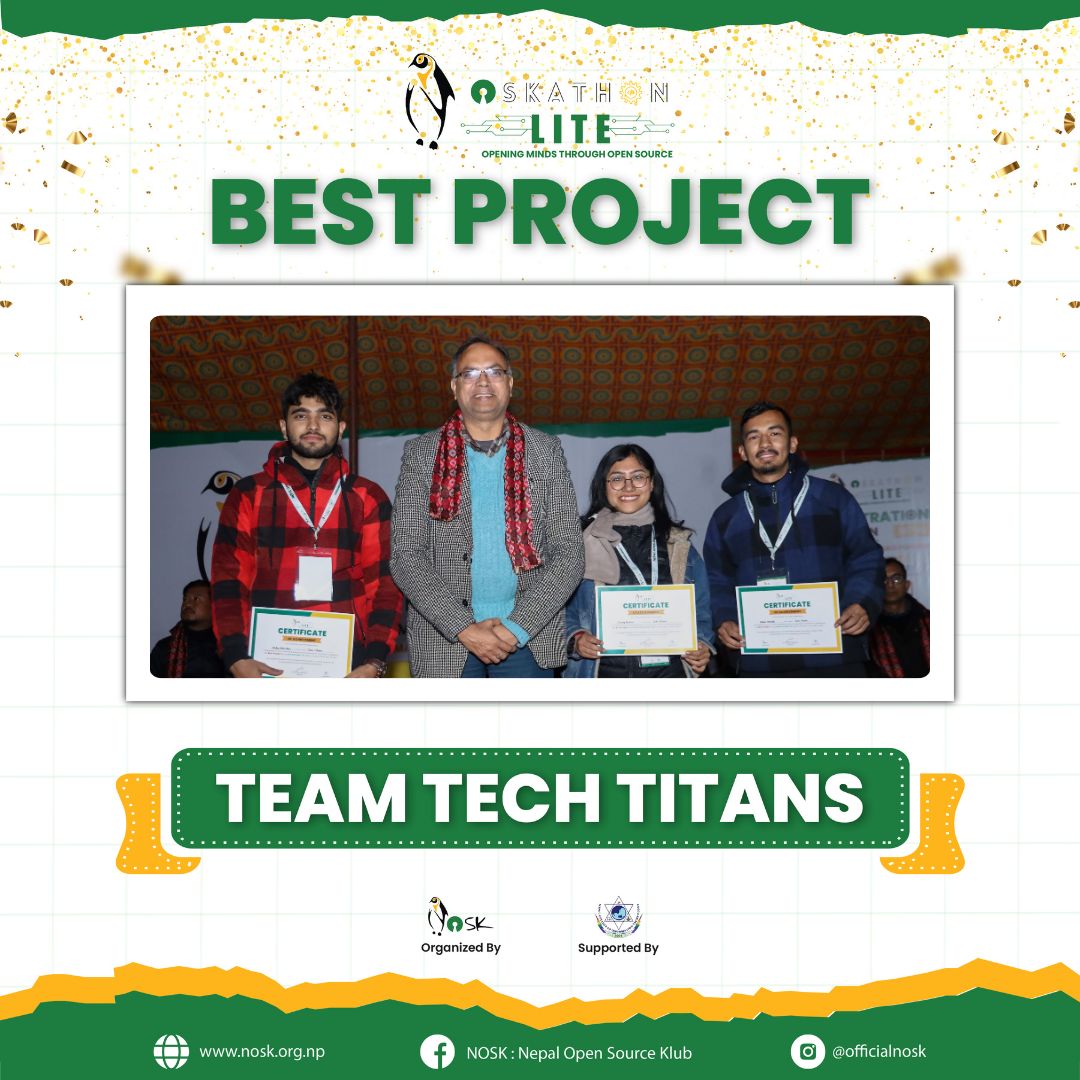 Best project Award